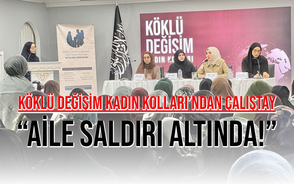 Женское отделение Köklü Değişim организовало семейный семинар