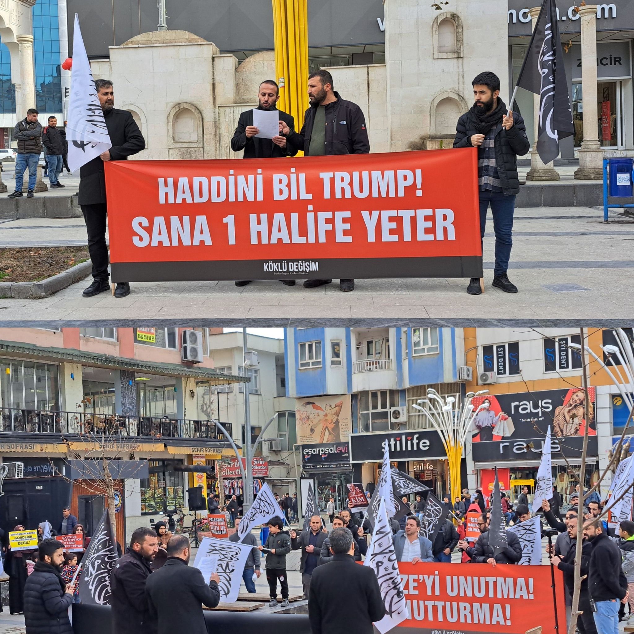 Koeklue Degisim Basin Aciklamasi Trump a Haddini Kim Bildirecek BATMAN 1 57237f347f